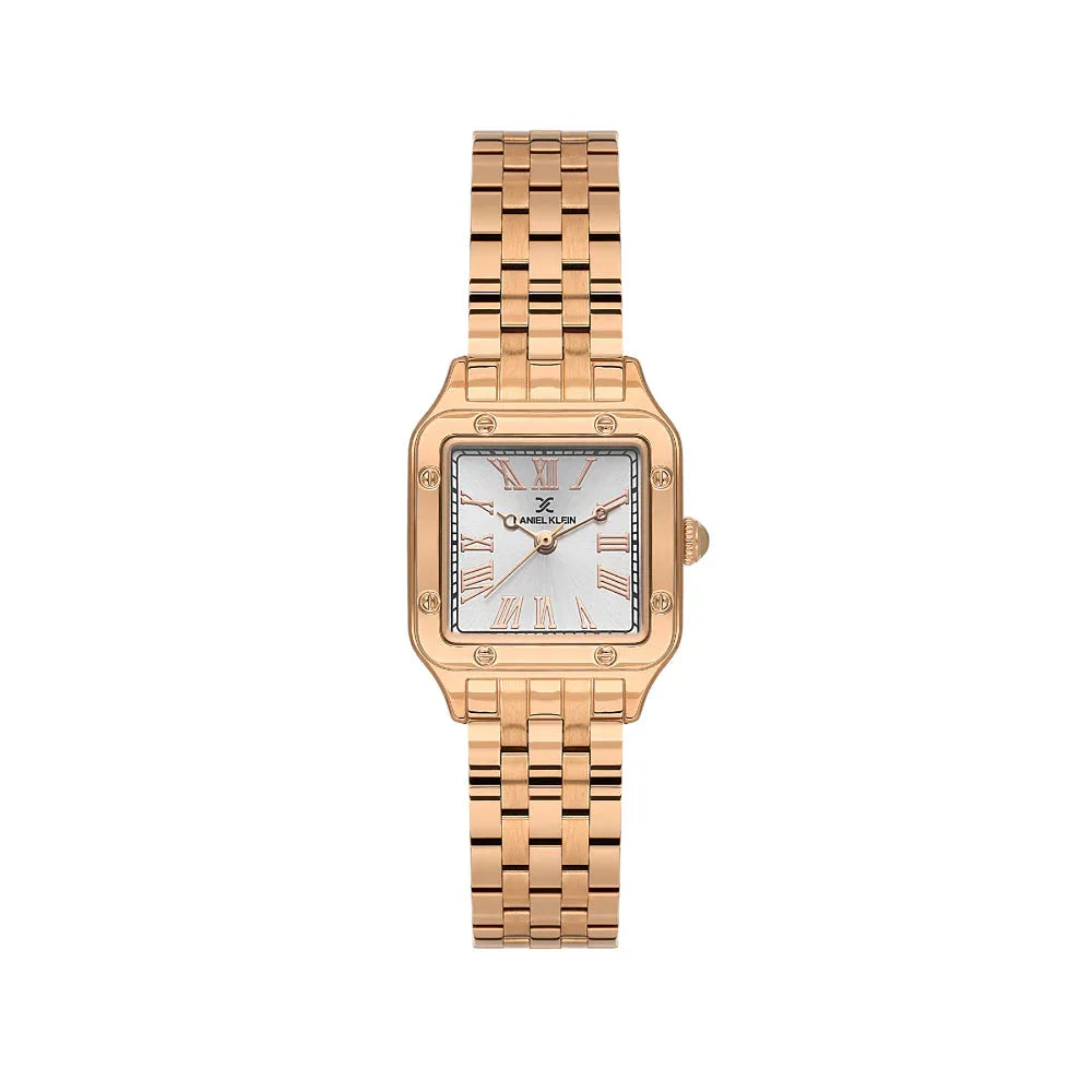 Daniel Klein Premium Rose Gold Stainless Steel Watch for Women DK.1.14104-6 - Daniel Klein Saudi Arabia