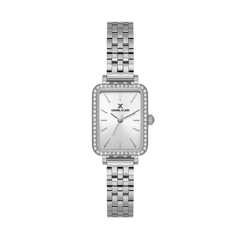 Daniel Klein Premium Silver Stainless Steel Watch for Women DK.1.14105-1 - Daniel Klein Saudi Arabia