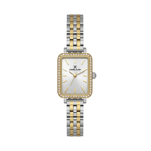 Daniel Klein Premium Silver and Gold Stainless Steel Watch for Women DK.1.14105-4 - Daniel Klein Saudi Arabia