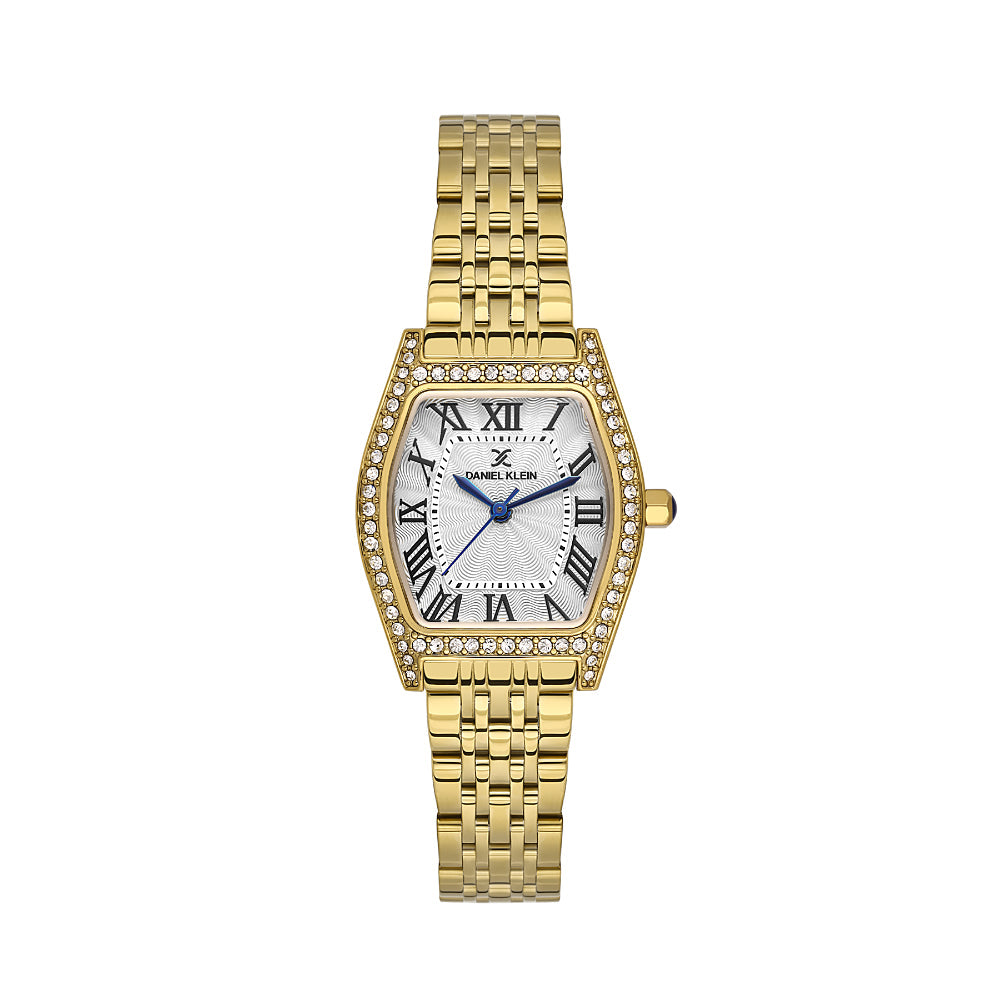 Daniel Klein Premium Gold Stainless Steel Watch for Women DK.1.14106-2