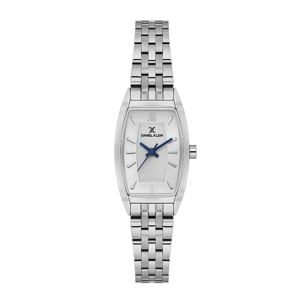 Daniel Klein Premium Silver Stainless Steel Watch for Women DK.1.14107-1