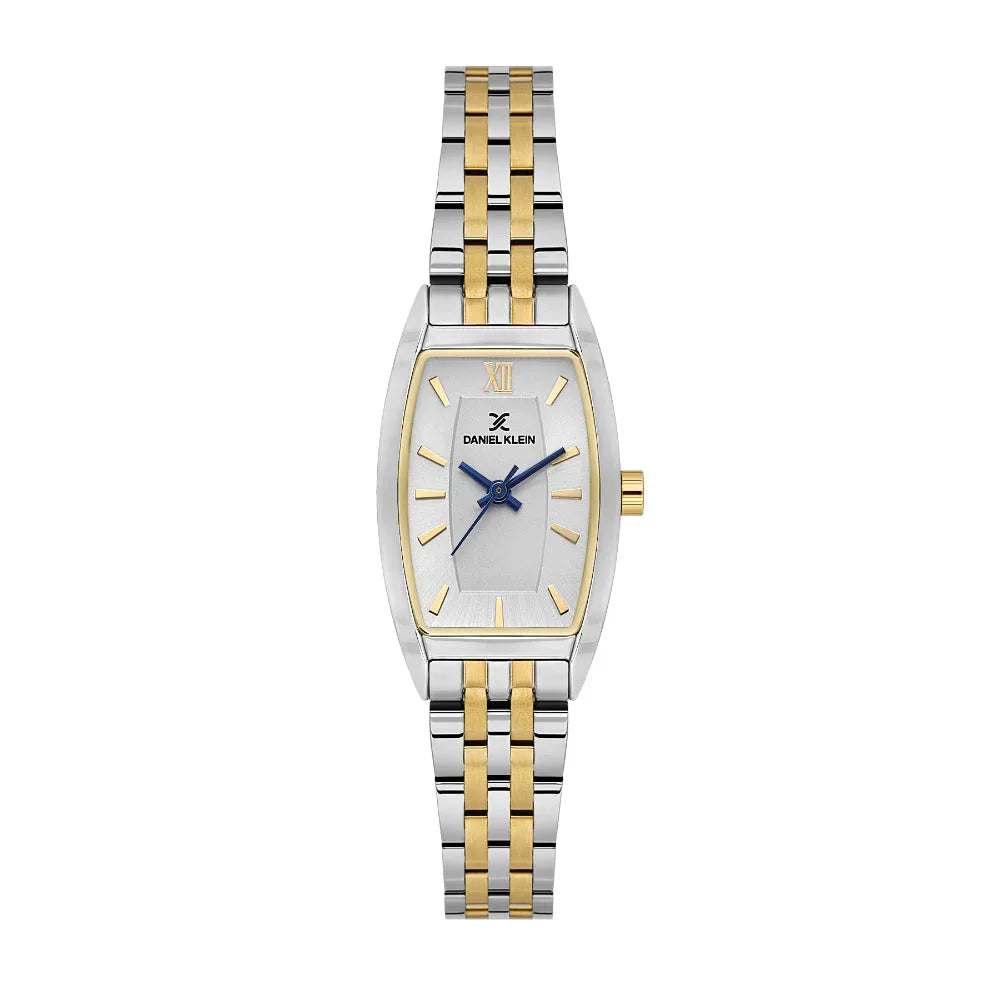 Daniel Klein Premium Silver and Gold Stainless Steel Watch for Women DK.1.14107-4 - Daniel Klein Saudi Arabia