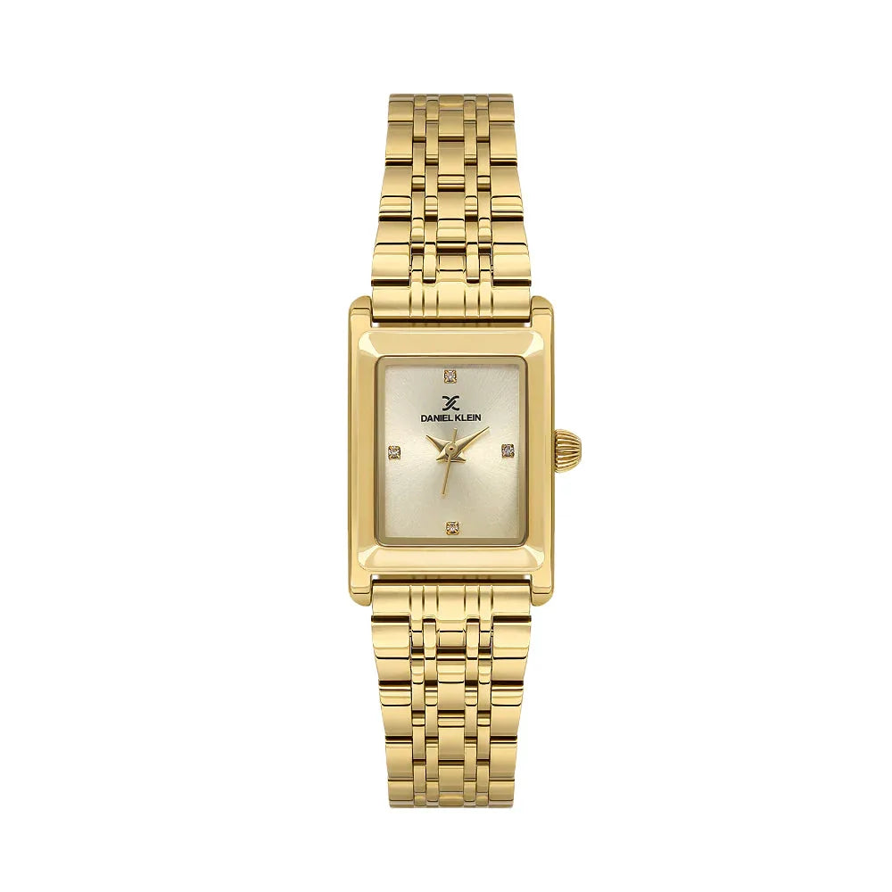 Daniel Klein Premium Gold Stainless Steel Watch for Women DK.1.14108-2 - Daniel Klein Saudi Arabia