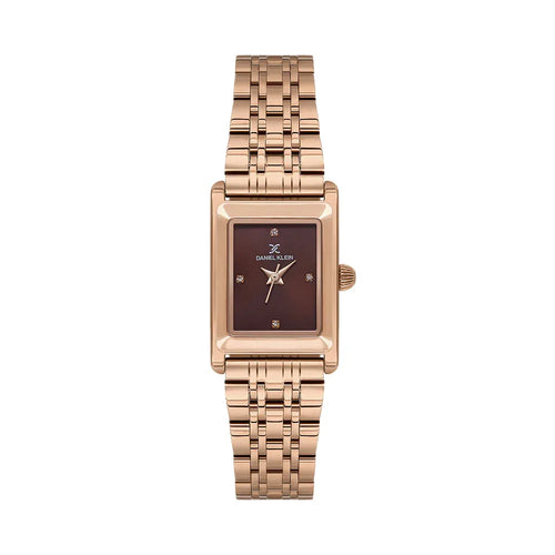 Daniel Klein Premium Rose Gold Stainless Steel Watch for Women DK.1.14108-5 - Daniel Klein Saudi Arabia