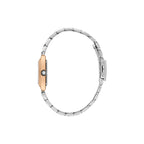 Daniel Klein Premium Silver and Rose Gold Stainless Steel Watch for Women DK.1.14108-6