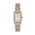Daniel Klein Premium Silver and Rose Gold Stainless Steel Watch for Women DK.1.14108-6