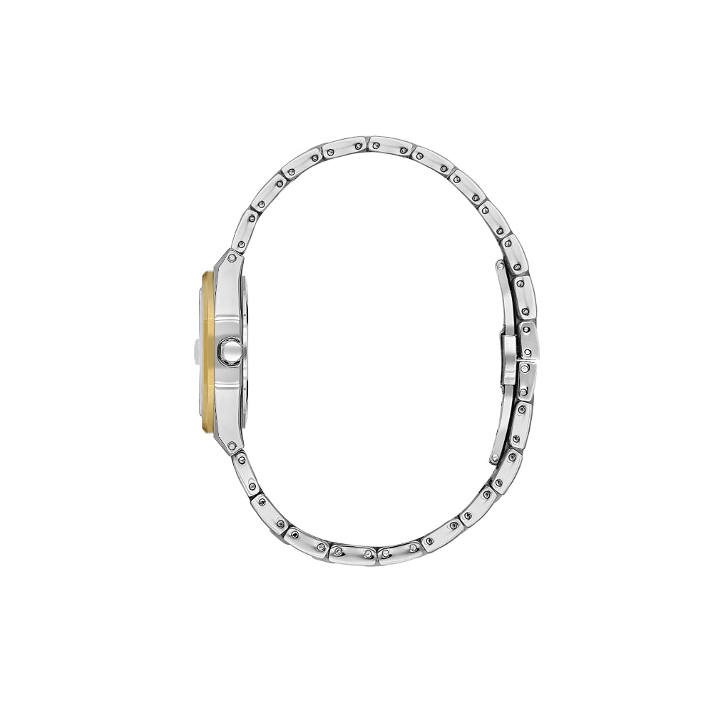 Daniel Klein Premium Silver and Gold Stainless Steel Watch for Women DK.1.14109-3