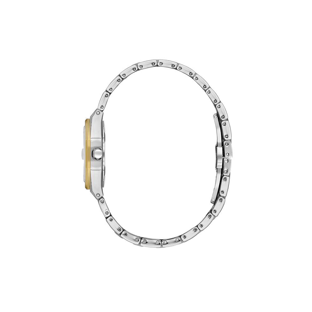 Daniel Klein Premium Silver and Gold Stainless Steel Watch for Women DK.1.14109-4