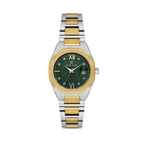 Daniel Klein Premium Silver and Gold Stainless Steel Watch for Women DK.1.14109-4