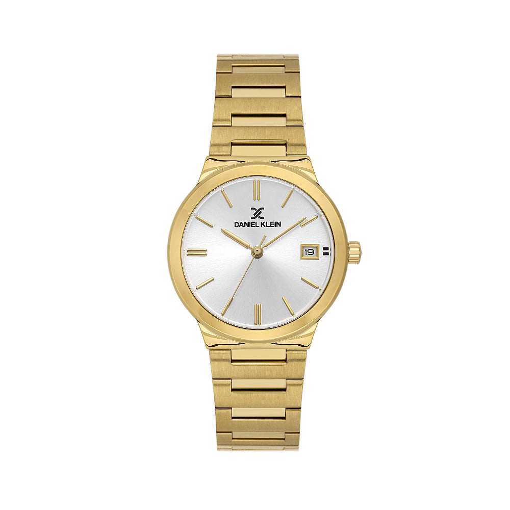 Daniel Klein Premium Gold Stainless Steel Watch for Women DK.1.14110-2