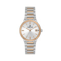 Daniel Klein Premium Silver and Rose Gold Stainless Steel Watch for Women DK.1.14110-6