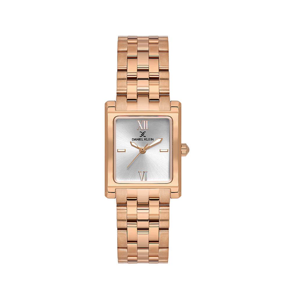 Daniel Klein Premium Rose Gold Stainless Steel Watch for Women DK.1.14111-5