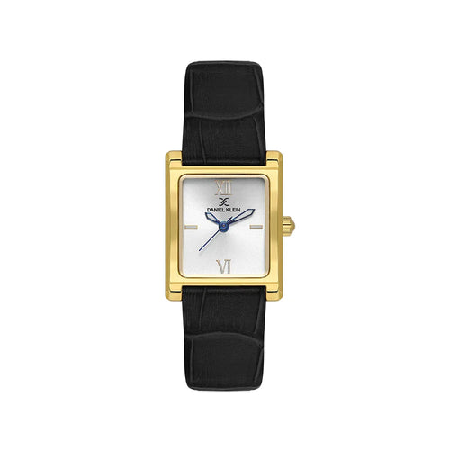 Daniel Klein Premium Black Leather Watch for Women DK.1.14112-2 - Daniel Klein Saudi Arabia
