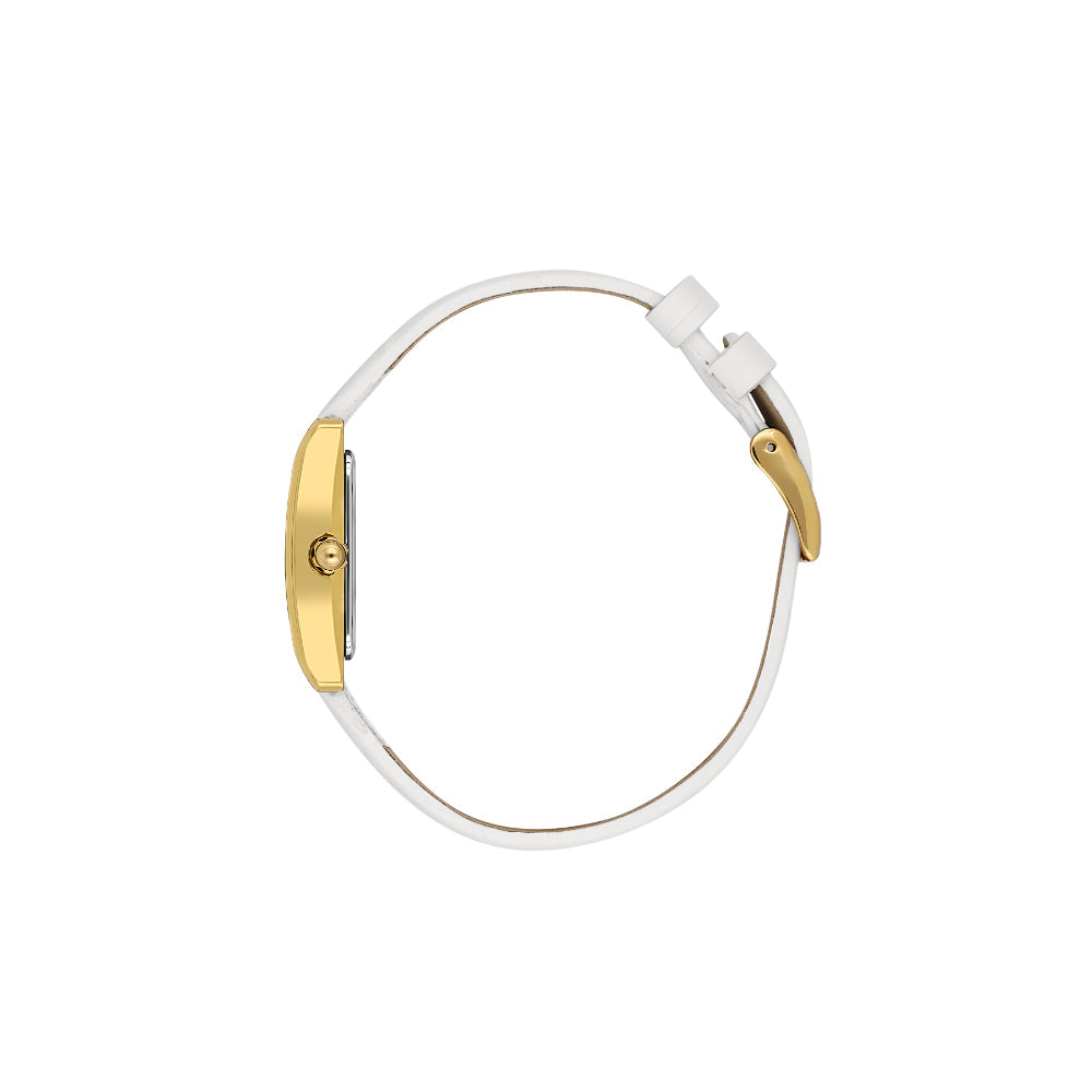 Daniel Klein Premium White Leather Watch for Women DK.1.14112-3