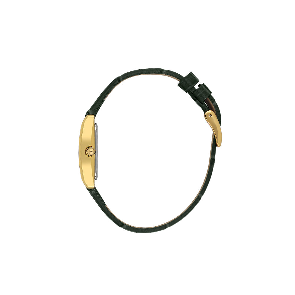 Daniel Klein Premium Dark Green Leather Watch for Women DK.1.14112-4