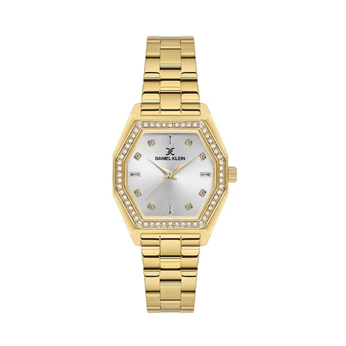 Daniel Klein Premium Gold Stainless Steel Watch for Women DK.1.14113-2 - Daniel Klein Saudi Arabia