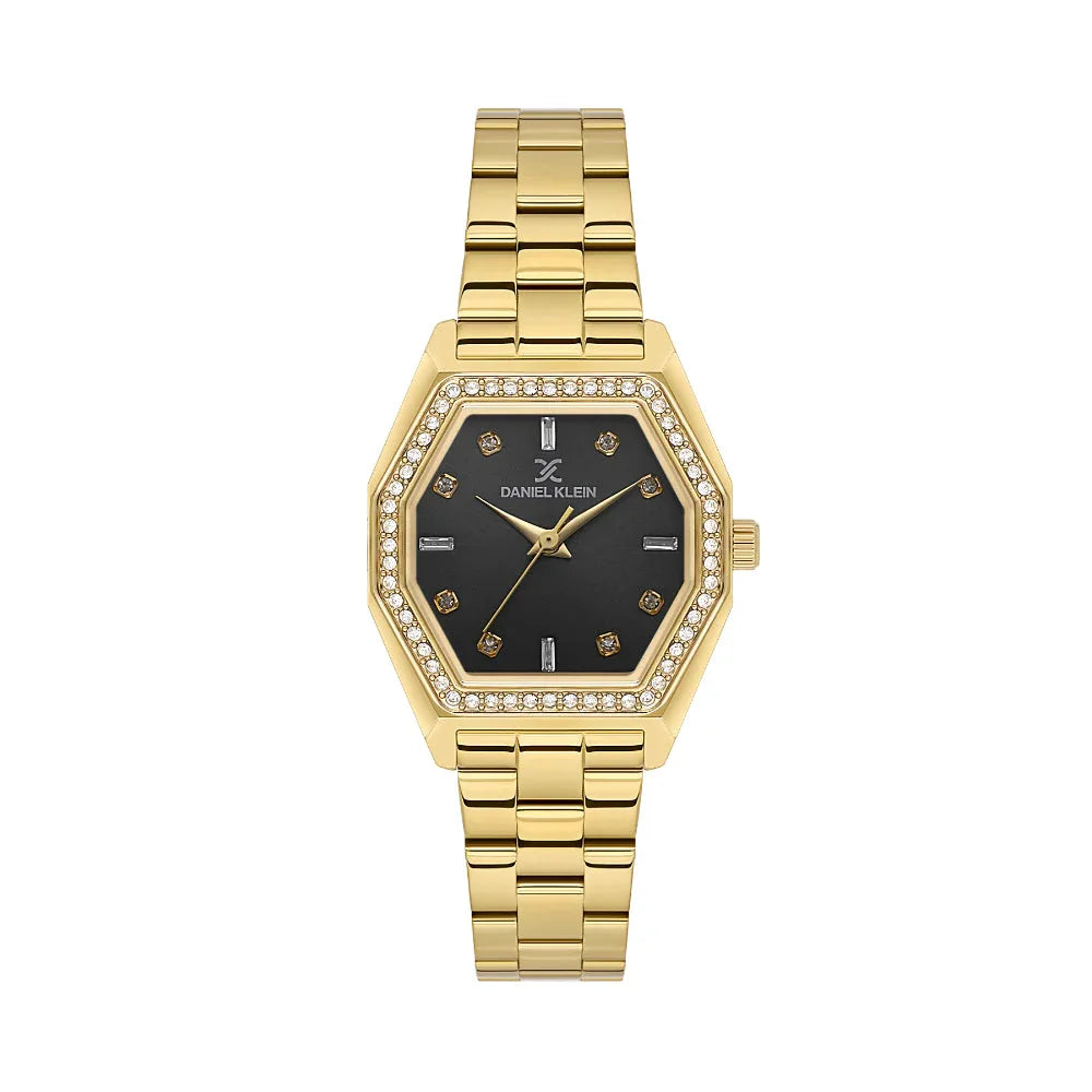 Daniel Klein Premium Gold Stainless Steel Watch for Women DK.1.14113-3 - Daniel Klein Saudi Arabia