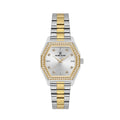 Daniel Klein Premium Silver and Gold Stainless Steel Watch for Women DK.1.14113-4