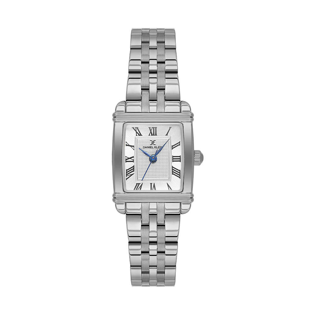 Daniel Klein Premium Silver Stainless Steel Watch for Women DK.1.14115-1