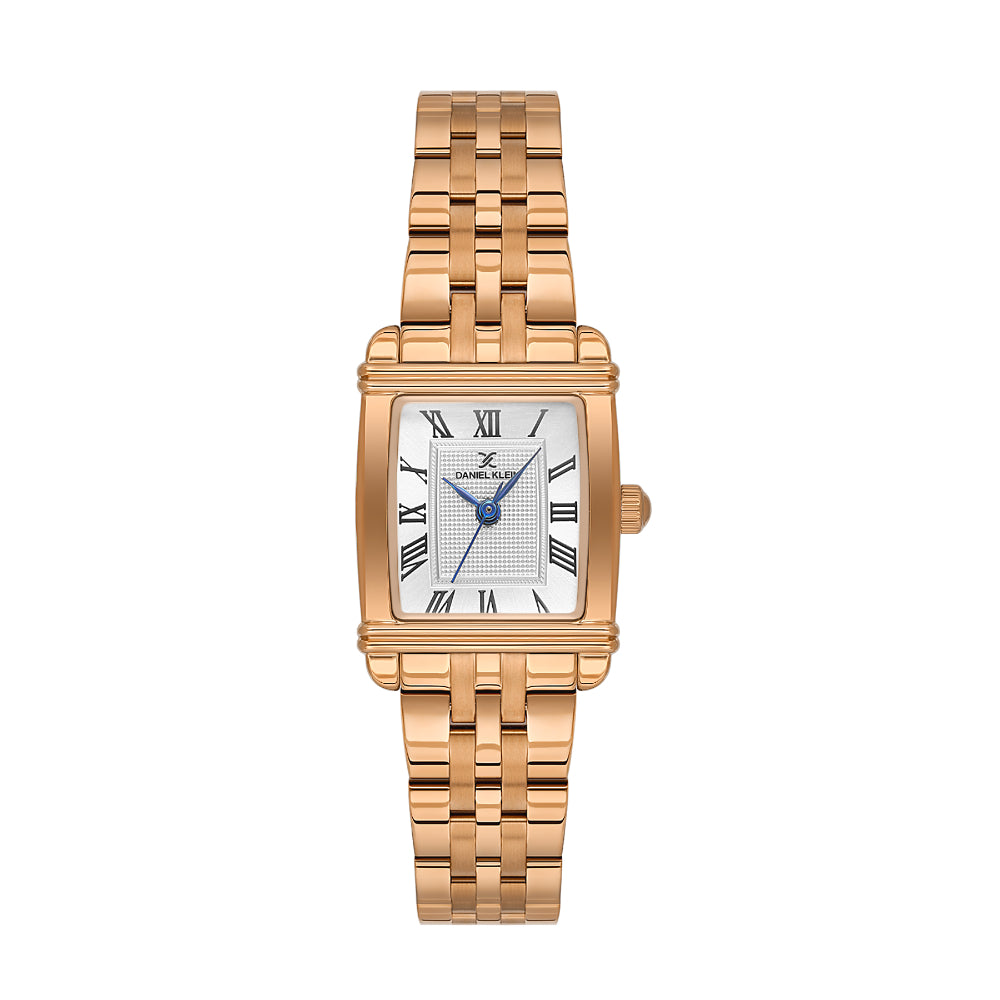 Daniel Klein Premium Rose Gold Stainless Steel Watch for Women DK.1.14115-5