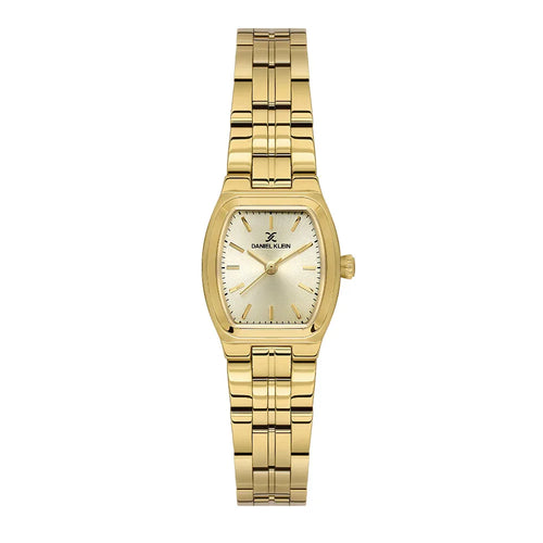 Daniel Klein Premium Gold Stainless Steel Watch for Women DK.1.14117-3 - Daniel Klein Saudi Arabia