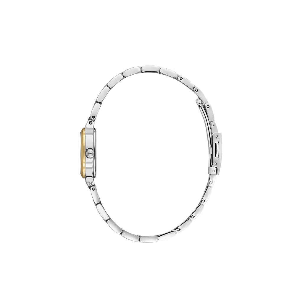 Daniel Klein Premium Silver and Gold Stainless Steel Watch for Women DK.1.14117-4