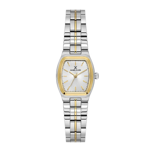 Daniel Klein Premium Silver and Gold Stainless Steel Watch for Women DK.1.14117-4 - Daniel Klein Saudi Arabia