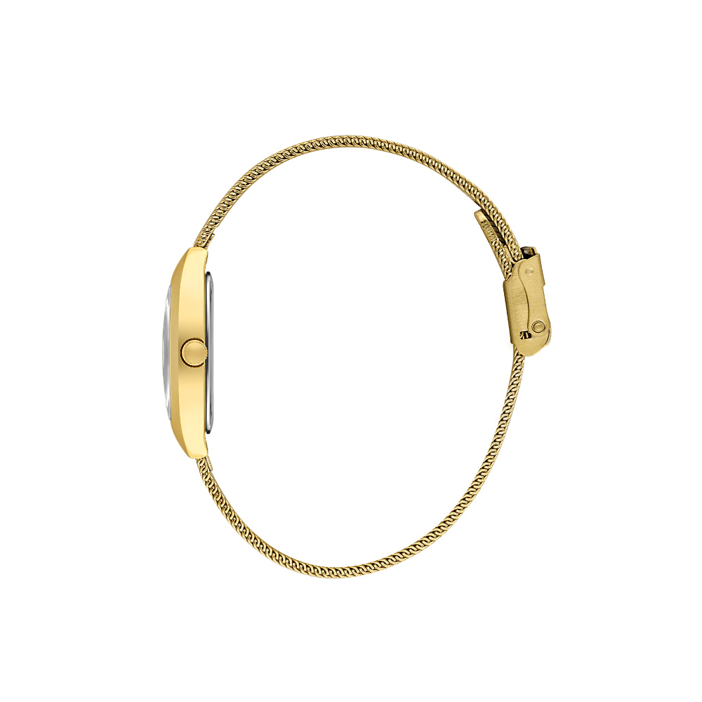 Daniel Klein Premium Gold Mesh Band Watch for Women DK.1.14119-4