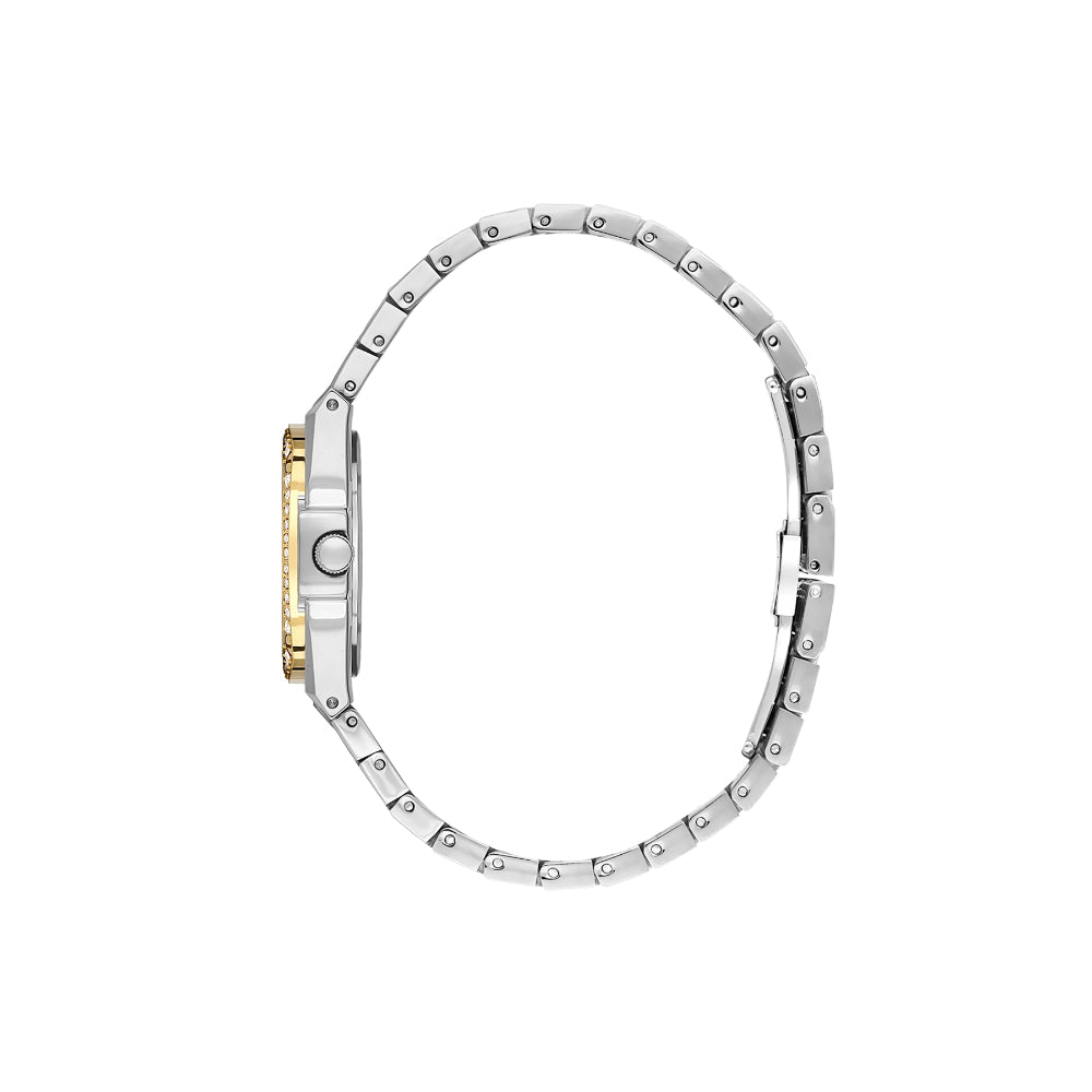 Daniel Klein Premium Silver and Gold Stainless Steel Watch for Women DK.1.14122-3