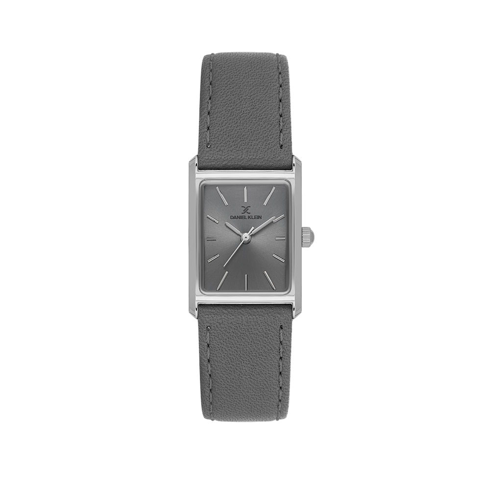 Daniel Klein Premium Black Leather Watch for Women DK.1.14124-1