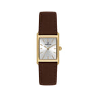 Daniel Klein Premium Brown Leather Watch for Women DK.1.14124-2