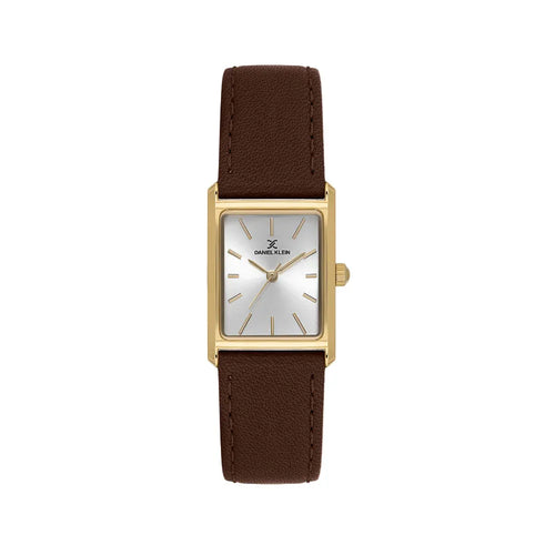 Daniel Klein Premium Brown Leather Watch for Women DK.1.14124-2 - Daniel Klein Saudi Arabia