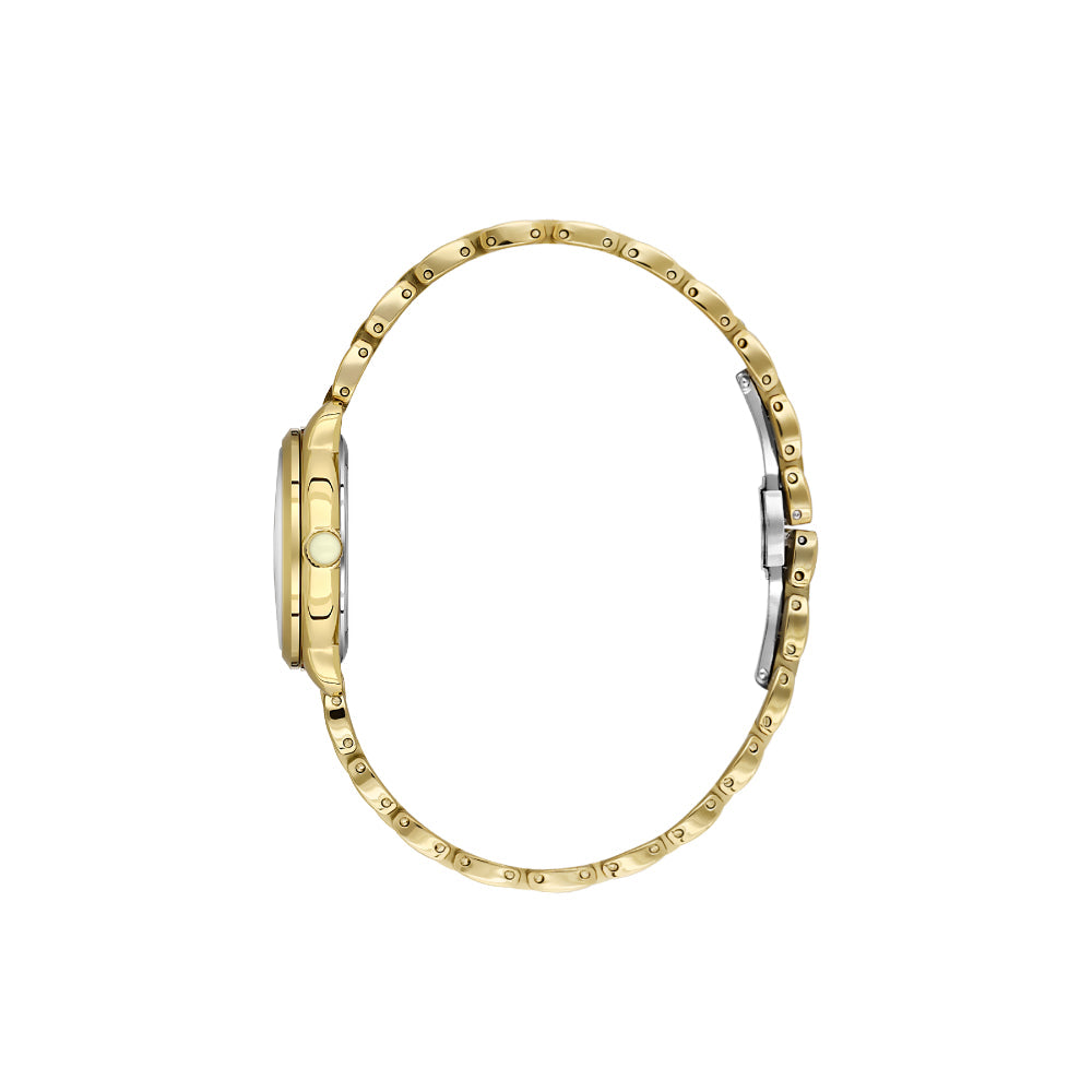 Daniel Klein Premium Gold Stainless Steel Watch for Women DK.1.14126-2