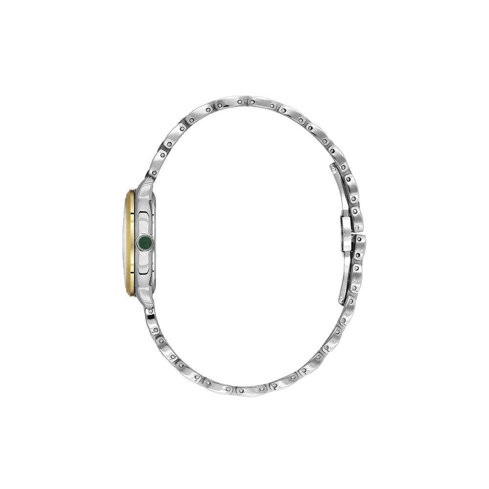 Daniel Klein Premium Silver and Gold Stainless Steel Watch for Women DK.1.14126-3