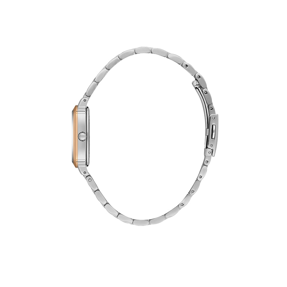 Daniel Klein Stainless Steel Silver and Rose Gold Watch for Women DK.1.14127-6