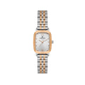 Daniel Klein Premium Silver and Rose Gold Stainless Steel Watch for Women DK.1.14127-6