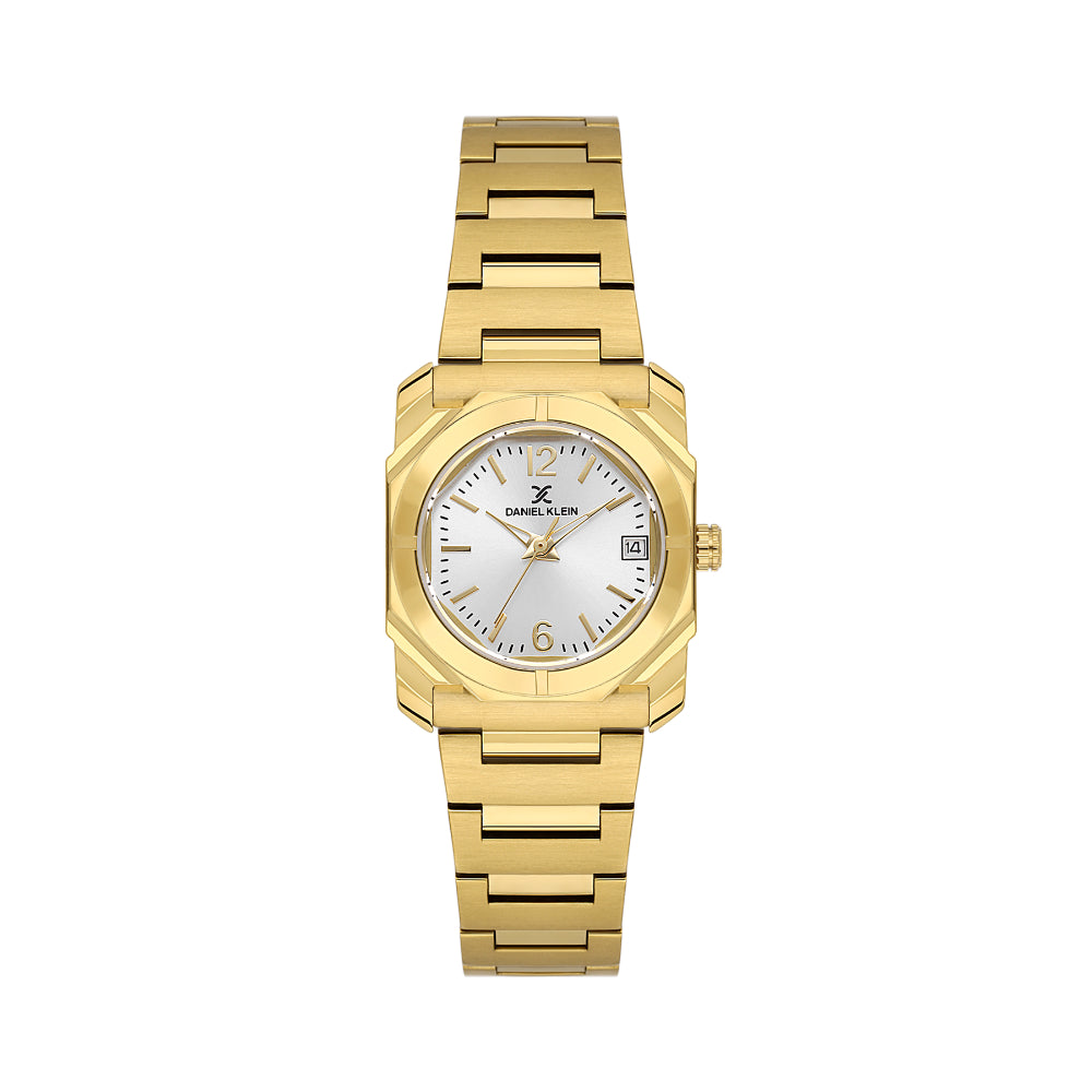 Daniel Klein Premium Gold Stainless Steel Watch for Women DK.1.14128-4