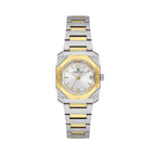 Daniel Klein Premium Silver and Gold Stainless Steel Watch for Women DK.1.14128-5