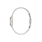 Daniel Klein Premium Silver and Rose Gold Stainless Steel Watch for Women DK.1.14128-6