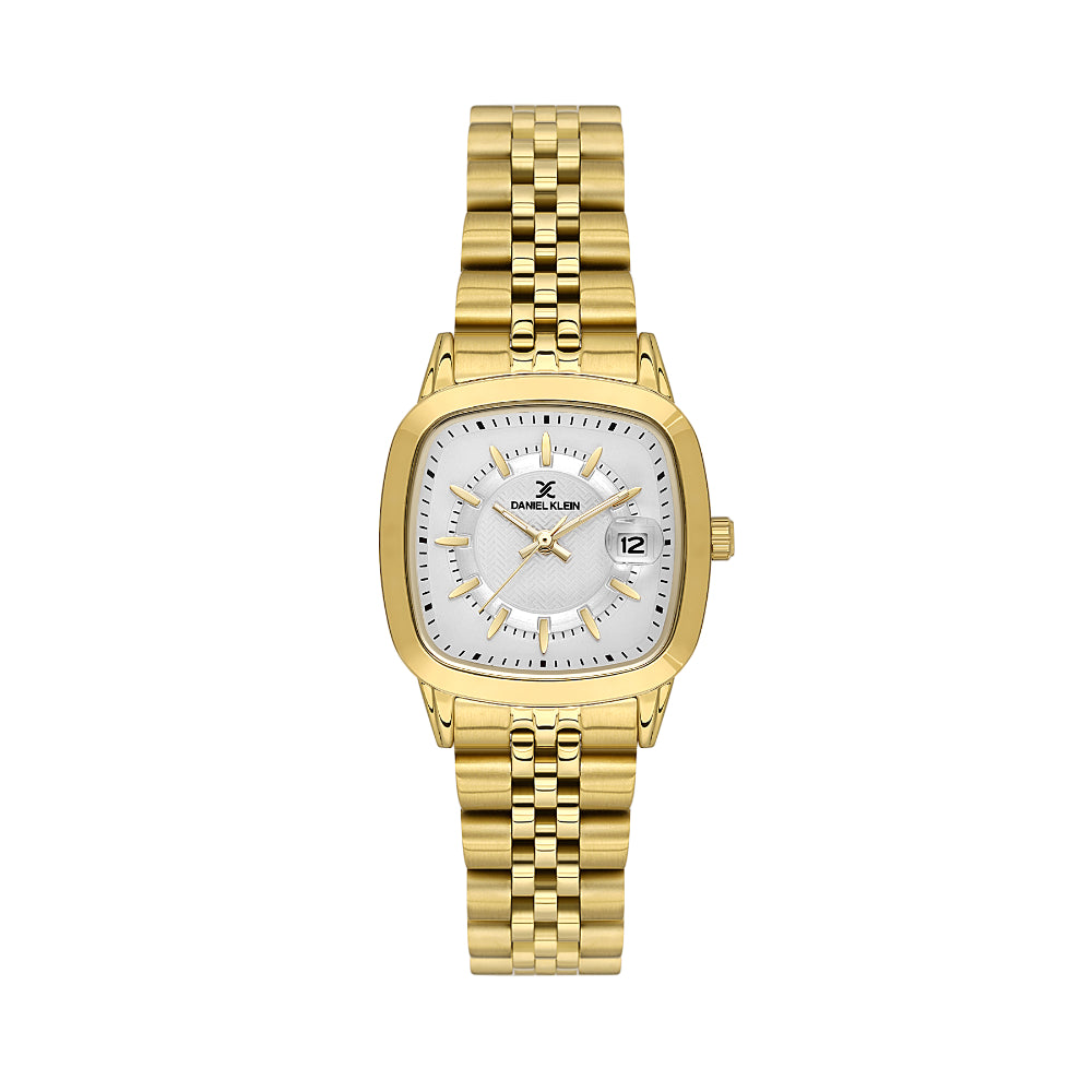Daniel Klein Premium Gold Stainless Steel Watch for Women DK.1.14129-3