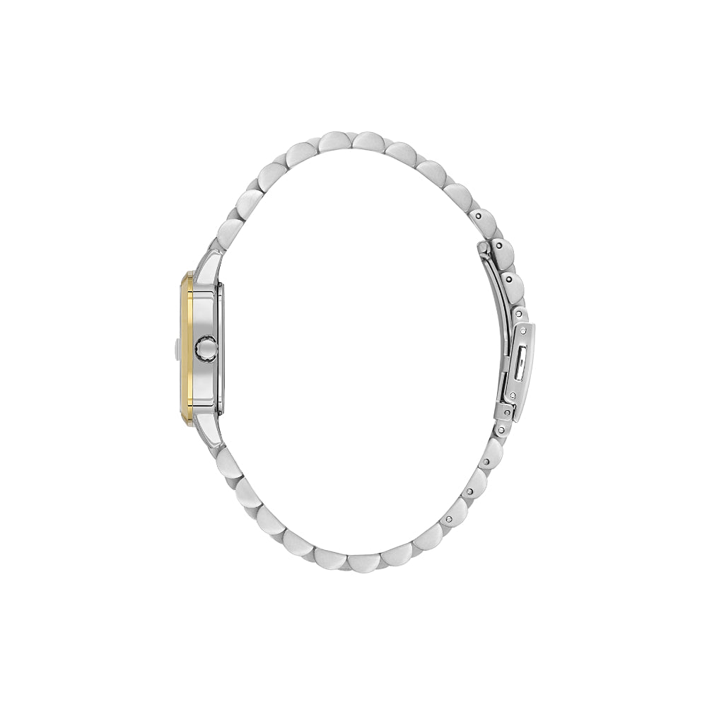 Daniel Klein Premium Silver and Gold Stainless Steel Watch for Women DK.1.14129-4