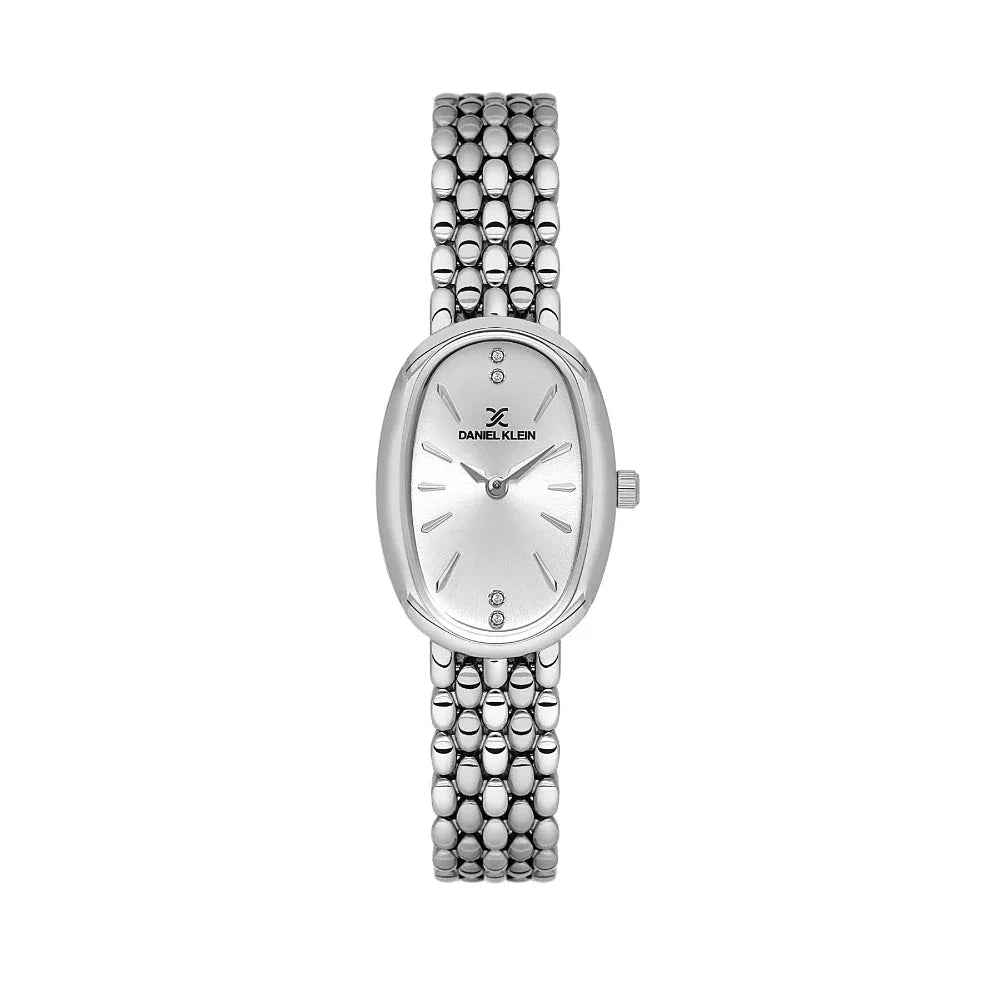 Daniel Klein Premium Silver Stainless Steel Watch for Women DK.1.14130-1 - Daniel Klein Saudi Arabia