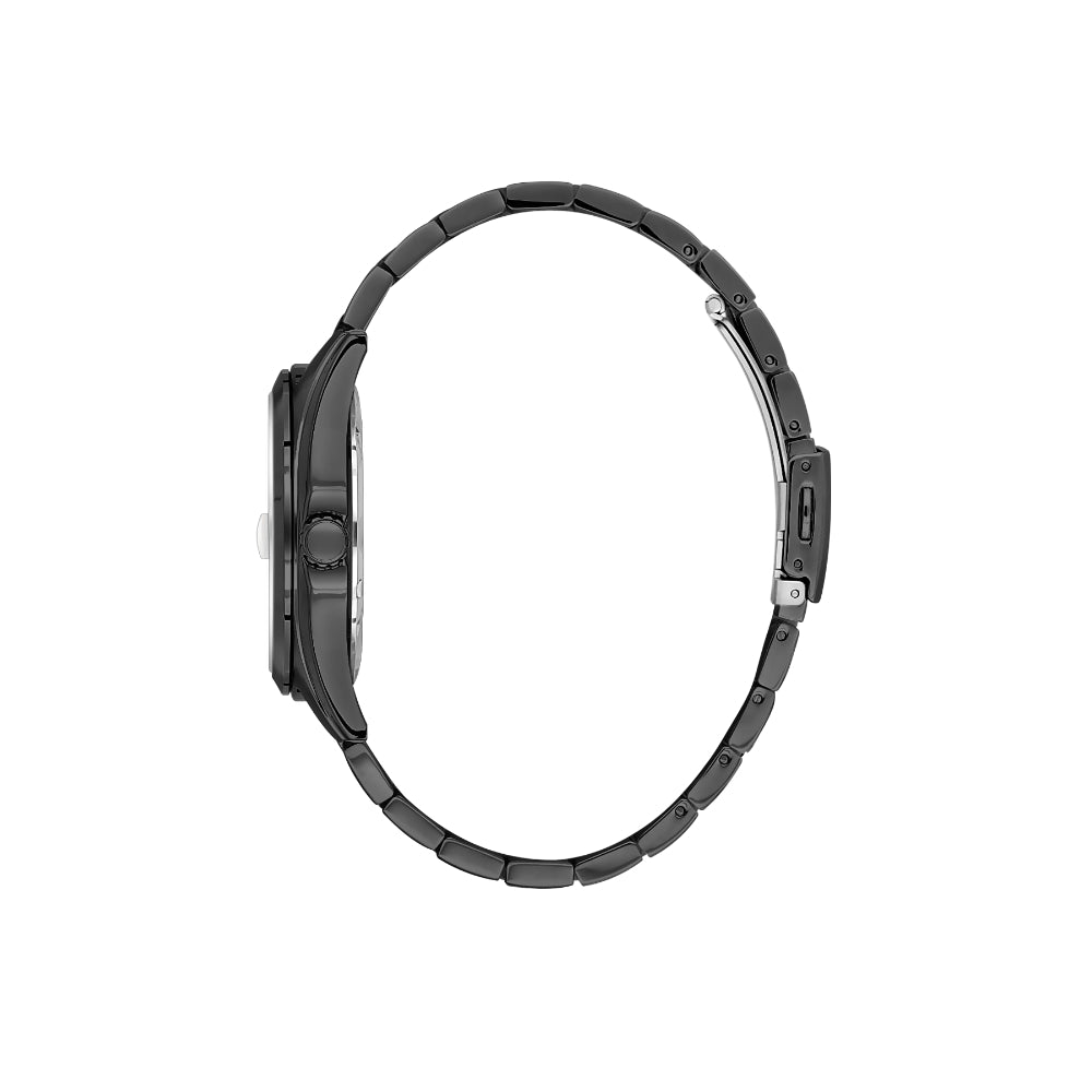 Daniel Klein Premium Black Stainless Steel Watch for Men DK.1.14137-6