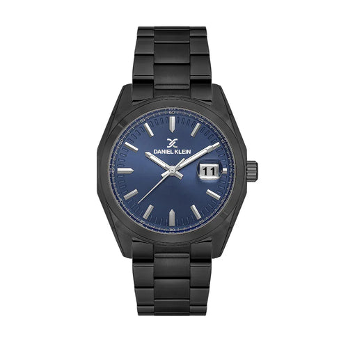 Daniel Klein Premium Black Stainless Steel Watch for Men DK.1.14137-6 - Daniel Klein Saudi Arabia