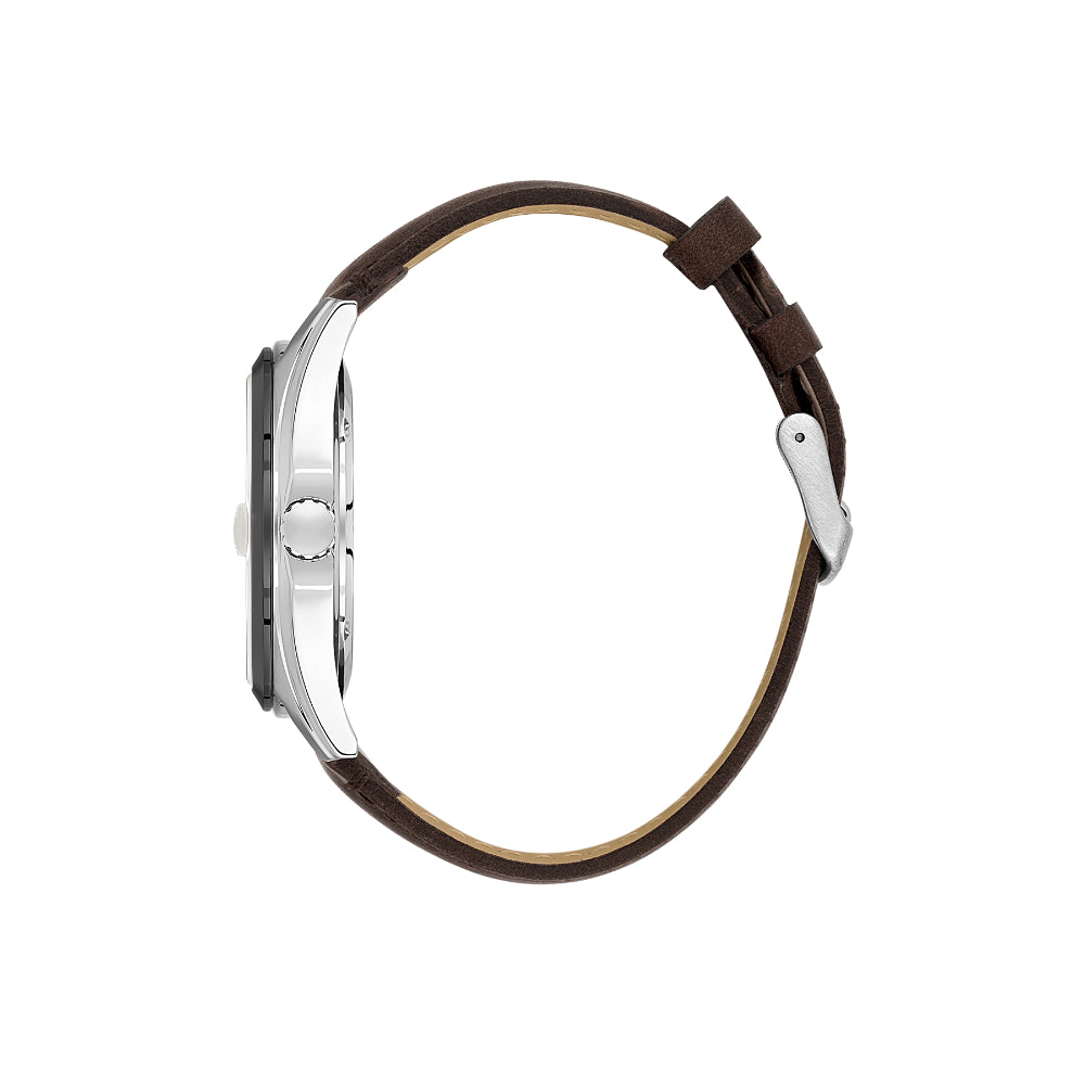 Daniel Klein Premium Dark Brown Leather Watch for Men DK.1.14138-6