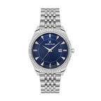 Daniel Klein Premium Silver Stainless Steel Watch for Men DK.1.14139-3