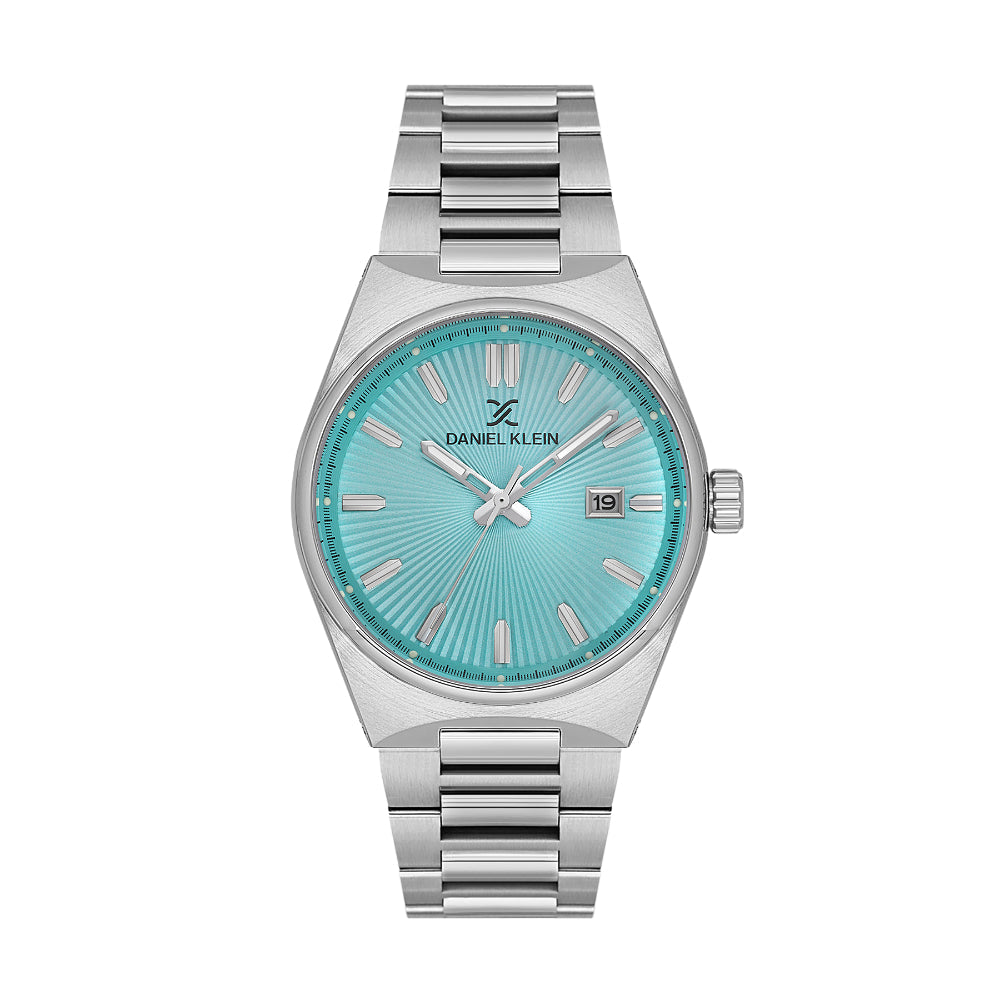 Daniel Klein Premium Silver Stainless Steel Watch for Men DK.1.14140-5