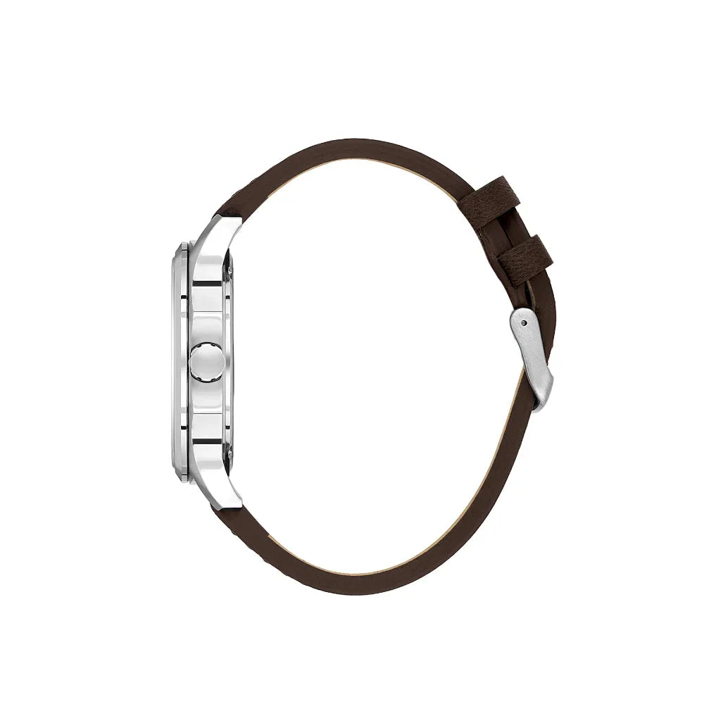 Daniel Klein Premium Dark Brown Leather Watch for Men DK.1.14141-3 - Daniel Klein Saudi Arabia
