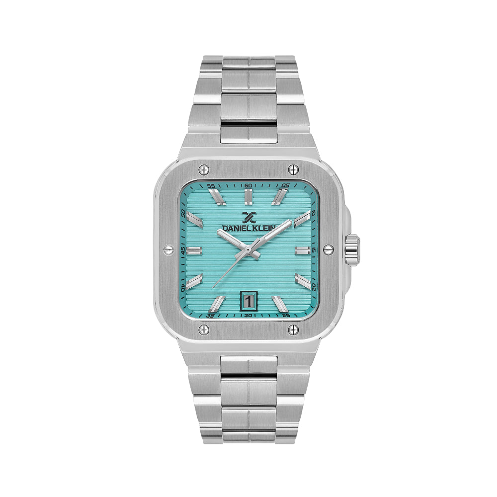 Daniel Klein Premium Silver Stainless Steel Watch for Men DK.1.14142-4