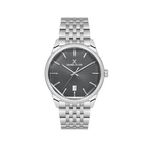 Daniel Klein Premium Silver Stainless Steel Watch for Men DK.1.14144-2 - Daniel Klein Saudi Arabia